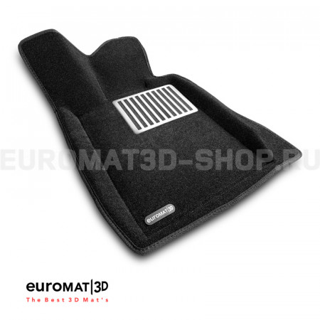 Текстильные 3D коврики Euromat3D Lux в салон для Bmw 7 (G11) (2015-) № EM3D-001217