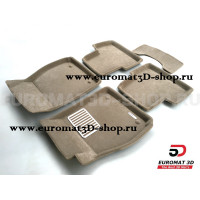 Текстильные 3D коврики Euromat3D Lux в салон для Chevrolet Malibu (2012-2017) № EM3D-003807T Бежевые Текстильные 3D коврики Euromat3D Lux в салон для Chevrolet Malibu (2012-2017) № EM3D-003807T Бежевые