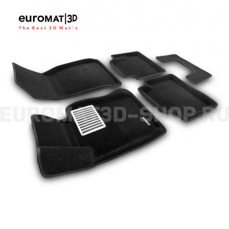 Текстильные 3D коврики Euromat3D Lux в салон для Bmw 4 (F32/33) (2012-2019) № EM3D-001221 Текстильные 3D коврики Euromat3D Lux в салон для Bmw 4 (F32/33) (2012-2019) № EM3D-001221