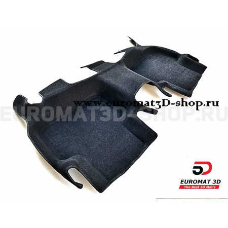 Текстильные 5D коврики с высоким бортом Euromat3D в салон для Audi Q7 (2015-) № EM5D-001108 Текстильные 5D коврики с высоким бортом Euromat3D в салон для Audi Q7 (2015-) № EM5D-001108