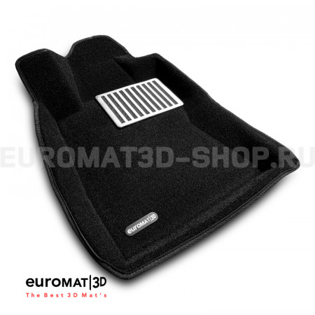 Текстильные 3D коврики Euromat3D Lux в салон для Subaru Forester (2018-) № EM3D-004702