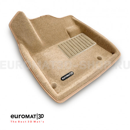 Текстильные 3D коврики Euromat3D Business в салон для Citroen C5 (2008-) № EMC3D-001712T Бежевые Текстильные 3D коврики Euromat3D Business в салон для Citroen C5 (2008-) № EMC3D-001712T Бежевые