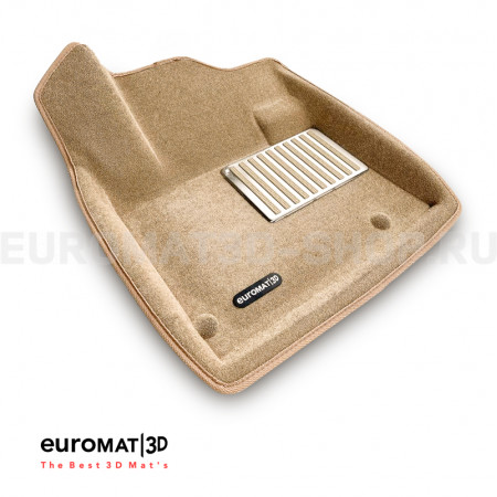 Текстильные 3D коврики Euromat3D Lux в салон для Citroen C5 (2008-) № EM3D-001712T Бежевые Текстильные 3D коврики Euromat3D Lux в салон для Citroen C5 (2008-) № EM3D-001712T Бежевые