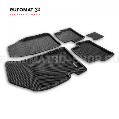 3D коврики Euromat3D EVA в салон для Chevrolet Spark (2009-2016) № EM3DEVA-001508 3D коврики Euromat3D EVA в салон для Chevrolet Spark (2009-2016) № EM3DEVA-001508
