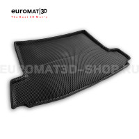 3D EVA коврик в багажник Euromat3D для Geely Coolray (2019-2023) № EMT3DEVA-001407