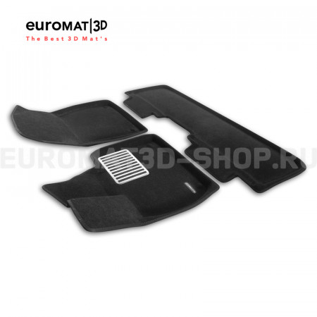 Текстильные 3D коврики Euromat3D Lux в салон для Lixiang L7 (2023-2024) № EM3D-005741
