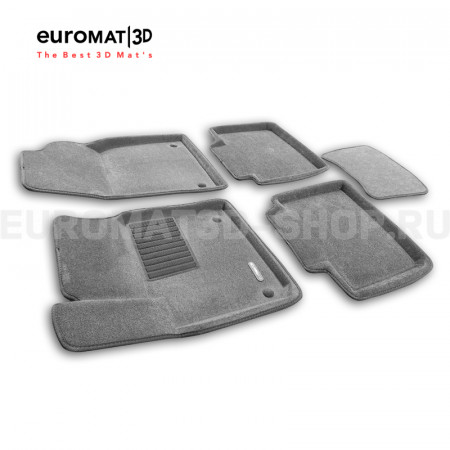 Текстильные 3D коврики Euromat3D Business в салон для Geely Atlas (4WD) (2024-) № EMC3D-001418G Серые Текстильные 3D коврики Euromat3D Business в салон для Geely Atlas (4WD) (2024-) № EMC3D-001418G Серые