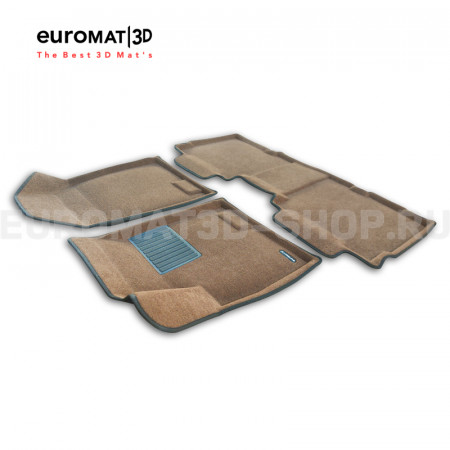 Текстильные 3D коврики Euromat3D Business в салон для Jetour X90 PLUS (2023-) № EMC3D-000021R Коричневые Текстильные 3D коврики Euromat3D Business в салон для Jetour X90 PLUS (2023-) № EMC3D-000021R Коричневые